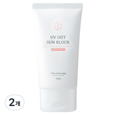 더하르나이 유브이아웃 선블록 SPF50+ PA+++, 2개, 70ml
