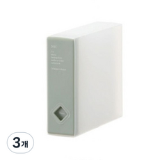 CD片收藏盒 白色, 綠色, 3個