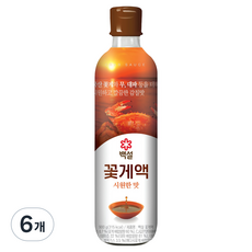 백설 꽃게액, 900g, 6개