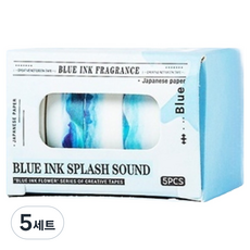 미소로운 다꾸 마스킹테이프 1cm x 2m 5종 세트, style1, 5세트