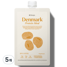 Denps 丹麥蛋白質膳食飲料, 5個, 50克