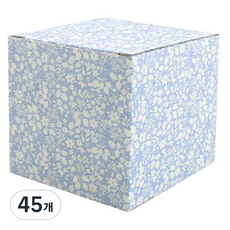 헬로우모리스 잔잔꽃 정사각박스, 혼합색상, 45개