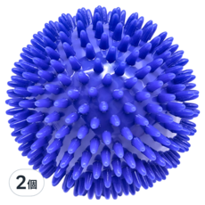 OO 生活輔具 按摩球 藍球 - 筋膜放鬆、深層按摩、舒緩肌肉疲勞, 2個
