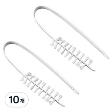 modernmore 滾筒洗衣機 直立式洗衣機 縫隙 洗衣機 清潔刷, 10個, 白色