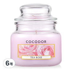 코코도르 스몰자 캔들, 티로즈, 95g, 6개