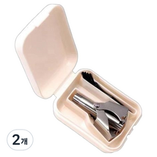 舒適空間 手動鼻毛修剪器, 2個, 單一顏色