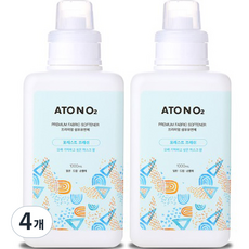 ATONO2 優質衣物柔軟精 森林芬芳, 1L, 4個