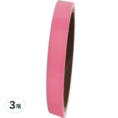 D-TREE 停車場安全反光膠帶, 3個, 粉紅色