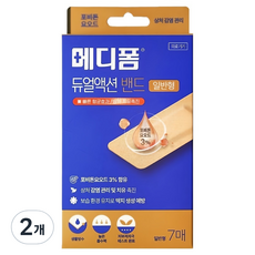 메디폼 듀얼액션 밴드, 7개입, 2개