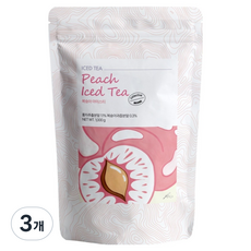 BEOBE 水蜜桃冰茶, 1kg, 1入, 3個