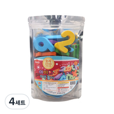아이와 똑똑 자석놀이 숫자 지퍼백타입, 4세트, 26피스