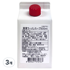 아리아케 돈코츠 라멘 스프, 500ml, 3개