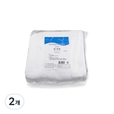 대한위재상사 탈지면 4 x 6 cm 450g, 2개, 1개입