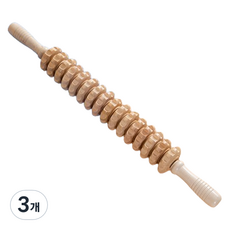大家的開始 原木按摩滾輪, 3個, 款式2