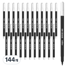 펜맥스 컴퓨터용 사인펜, 검정색, 144개