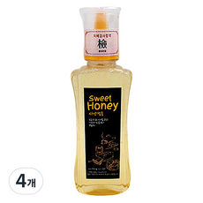 산내들농원 sweet honey 사양벌꿀, 500g, 4개