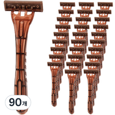 Maclife Booster Hotel 一次性剃須刀 棕色, 1入, 90個