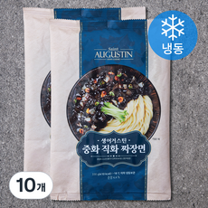 생어거스틴 중화 직화 짜장면 (냉동), 330g, 10개