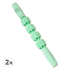 Flexwell 舒緩按摩小腿大腿滾輪棒, 薄荷綠, 2個