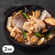 바다자리 민어 매운탕용 씨키트 2~3인분 880g (냉장), 2세트