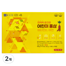 Chong Kun Dang 鍾根堂 紅蔘果凍條 30條入, 600g, 2個