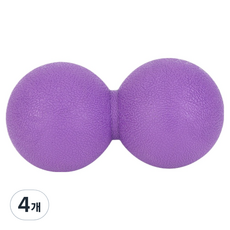 리와일딩 데일리 마시지 땅콩볼 130 x 65 x 65 mm, 퍼플, 4개