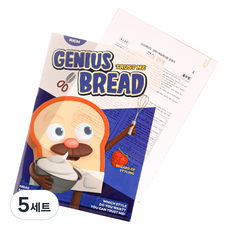 브레드이발소 L홀더 파일 6종, 브레드, 5세트