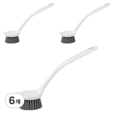 Maket Gamseong 浴室整潔刷 Type 2, 白色, 6個