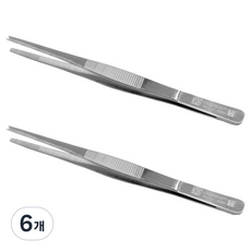 ARMICO 의료용 핀셋 직선 14cm, 6개, 80267