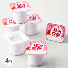 푸르밀 요거스푼 딸기, 80g, 6개입, 4개