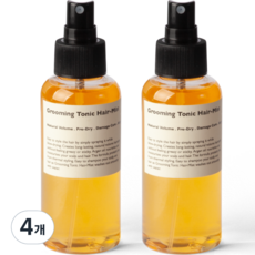 레이지소사이어티 그루밍 토닉 내추럴 볼륨 헤어 미스트, 4개, 120ml