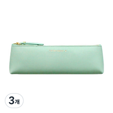 띵크어바웃더블유 라인 삼각 케이스, 민트, 3개