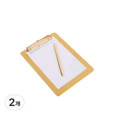 메탈 메뉴판 클립보드 L, 2개