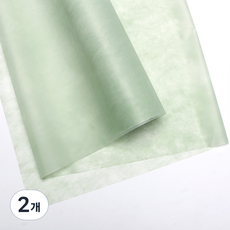 Lead home 傳統工藝 服飾 花卉 禮品包裝用 彩色韓紙 捲筒式 58cm x 9m, 綠色, 2個