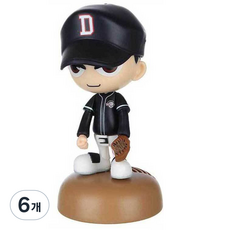 마구마구 KBO 캐릭터 피규어 두산 베어스, 6개