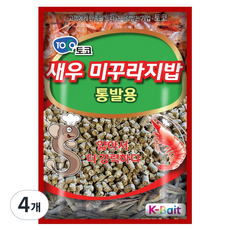 토코 통발용 새우 미꾸라지밥, 4개, 400g
