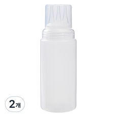 3孔醬料瓶 白色, 2個, 300ml