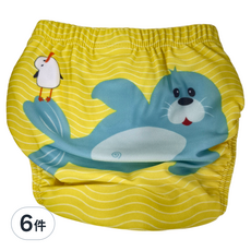 ZOOCCHiNi 游泳尿布褲 海豹 Set 2件, 85%聚酯纖維, 15%彈性纖維, 12~24M, 6件