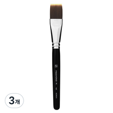 화홍엠 163 파운데이션 브러쉬, 블랙, 3개