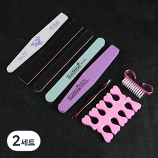 SunShine Dalmoa指甲整理工具 8種組, 混色, 2套