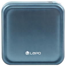 LaPO 日本松下 電芯全功能無線充電行動電源 10050mAh Type-C/Lightning, 沈靜綠, WT-08SCL