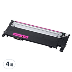 모드팜 삼성 SL-C436 C435 C485 SL-C436W C485FW SL-C486 C486W SL-C486FW 프린터 복합기용 CLT-K403s 호환 토너, 빨강(CLT-M403S), 4개