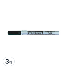 SAKURA Pentouch 金屬漆筆 銀色 F, 1色, 3個