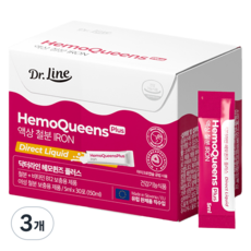 닥터라인 빨간 액상 철분제 24mg 헤모퀸즈 플러스, 150ml, 3개