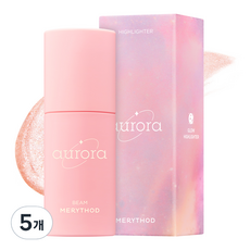 메리쏘드 오로라 하이라이터 7g, 02 빔, 5개