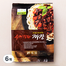 칠갑농산 수제직화짜장 3인분, 990g, 6개