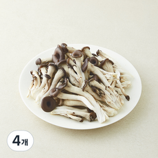 간편하게 손질한 느타리버섯, 4개, 1kg