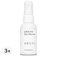 생활공작소 얼룩제거제, 3개, 50ml