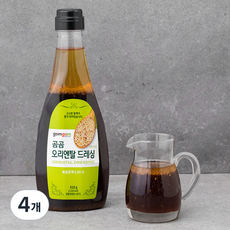 곰곰 오리엔탈 드레싱, 610g, 4개