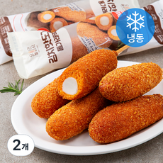 오늘의간식 김치핫도그 통가래떡 (냉동), 120g, 5개입, 2개